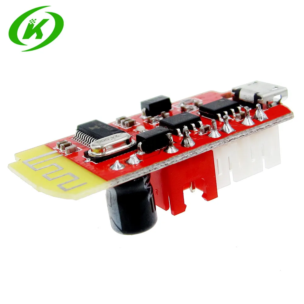DC 3.7V 5V 3W Digital Audio Amplifier Board Double Dual Plate DIY Bluetooth Speaker Modification Sound Music Module Micro USB