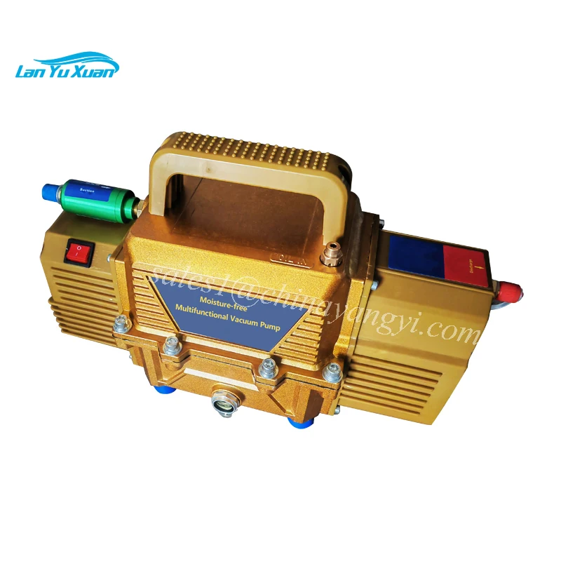 New Upgrade Moisture-free Multi function vacuum pump Car Air Conditioner inflation and Suction Dual purpose Air vacuum pump