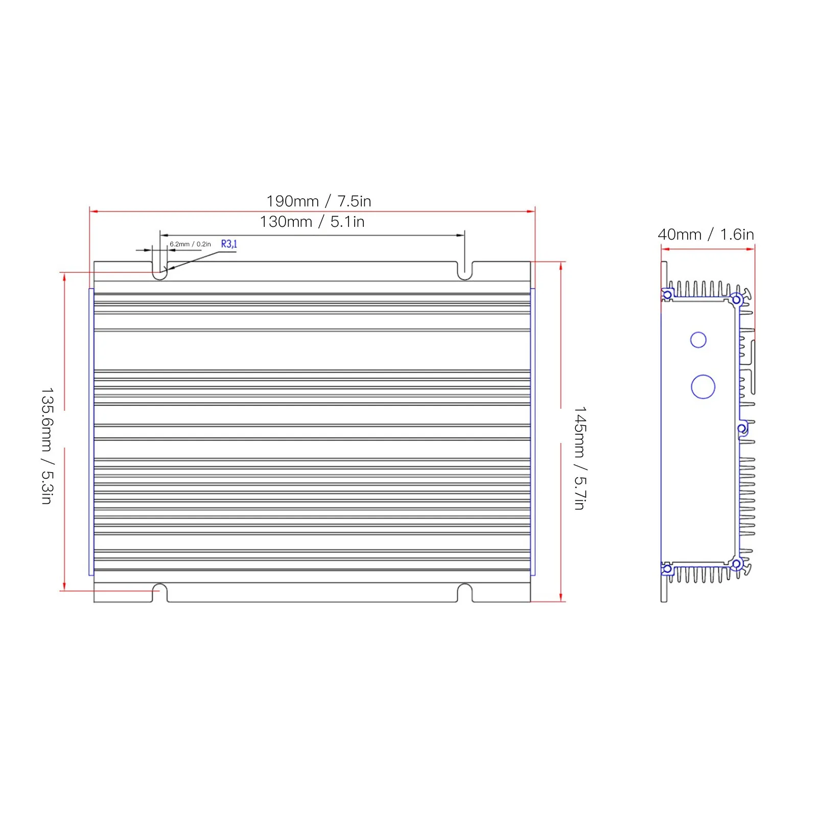 Caricabatterie al litio WG 24C600S Display a LED Ingresso 90-265VAC Manutentore batteria intelligente per batteria LiFePO4 e batteria LiMn2O4