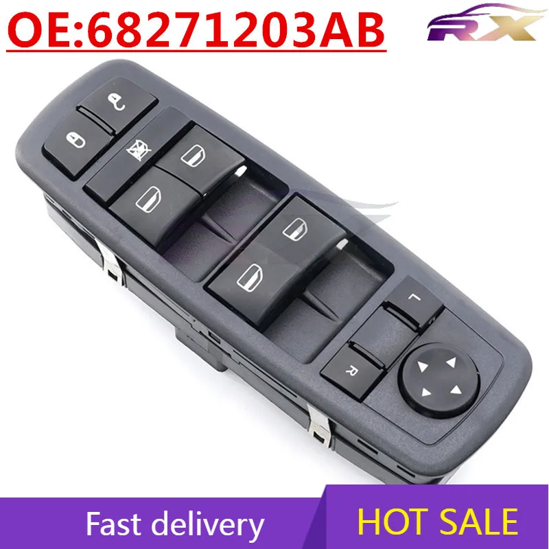 

OEM:68271203AB Power Window Master Control Switch For Chrysler/Jeep