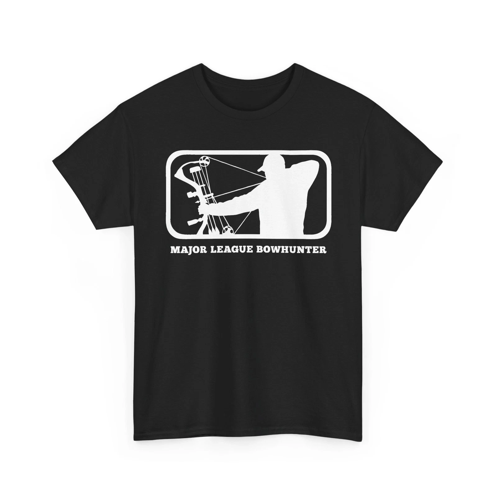 Major League Bow Hunting Full Draw Logo Unisex Heavy Cotton Tshirt _ eBay