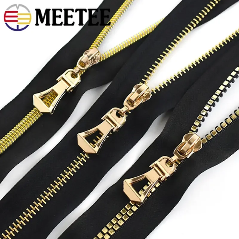 10/20Pcs 5# Zipper Sliders for Metal Nylon Resin Zips Tape Bag Clothes Decor Zip Head Puller Repair Kit DIY Sewing Accessories