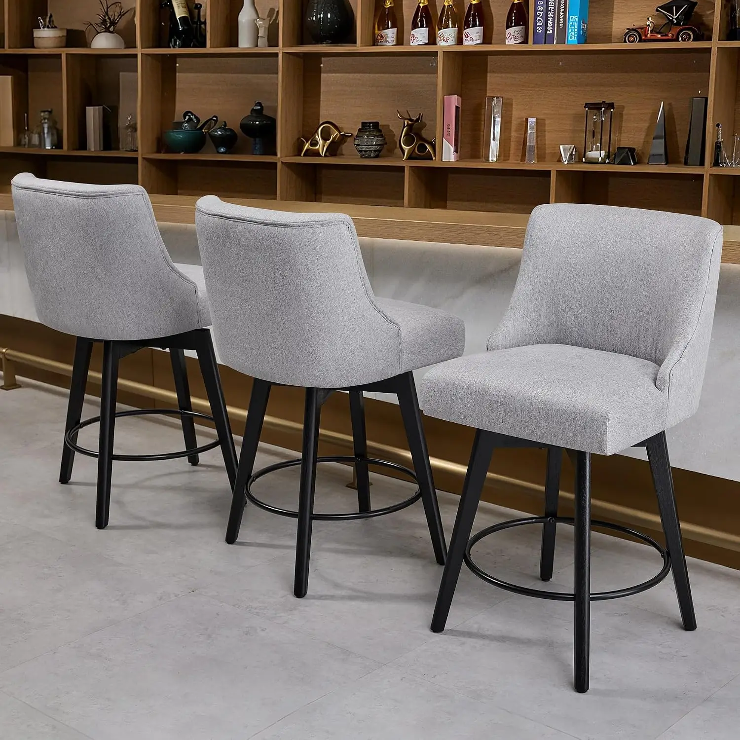 Swivel Counter Stools Set Of 4, 26