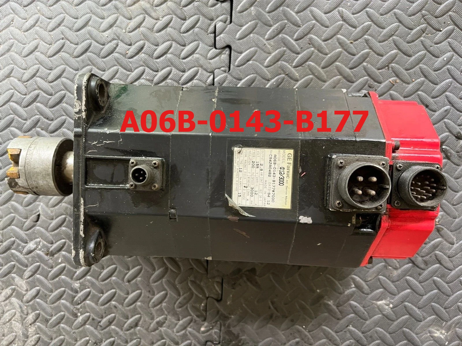 

Используется для серводвигателя Fanuc A06B-0143-B177 A06B-0143-B177