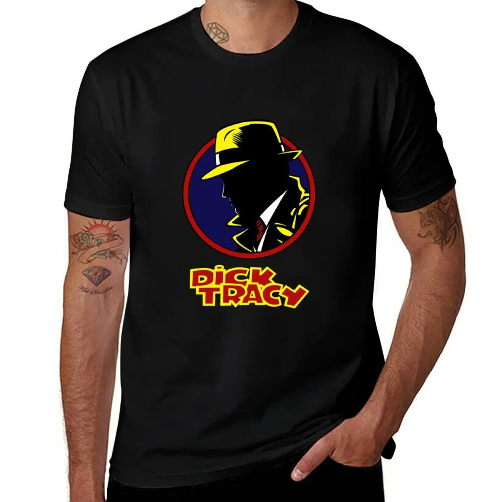Dick Tracy 1990 T-Shirt Casual Work Wear T-Shirt