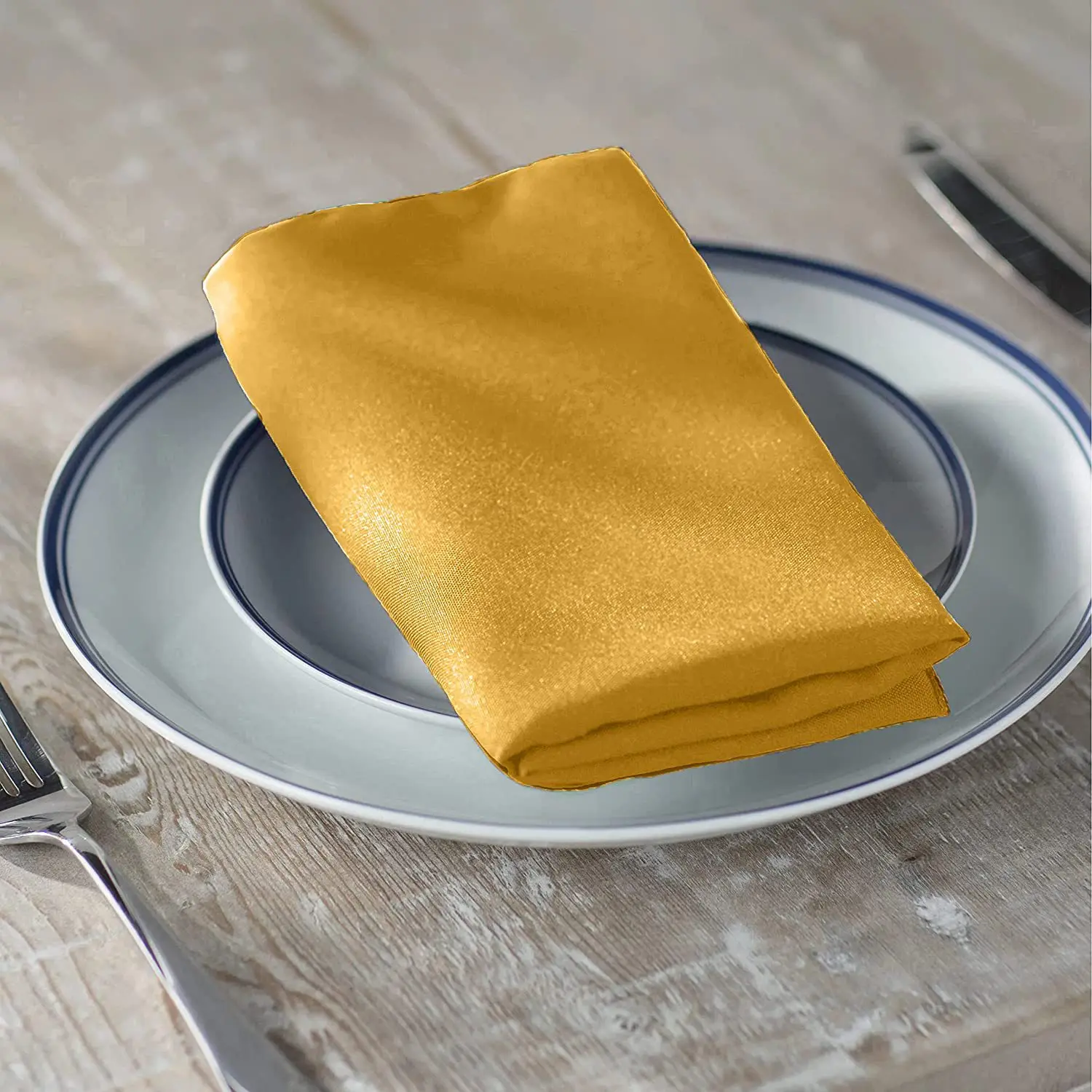 Stand Cloth Napkins Soft Table Napkin with Hemmed Edge Washable Fabric for Wedding Centerpiece Restaurant Dinner Party Decor