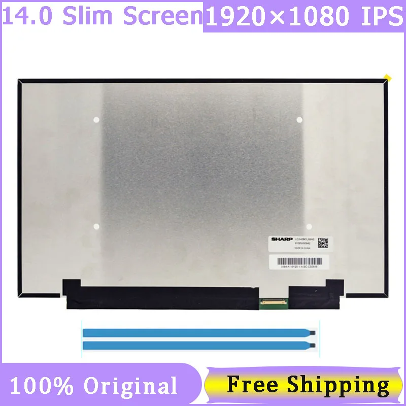 

14.0" Slim 30 Pin Laptop Screen LQ140M1JW43 1920*1080 FHD IPS 60HZ Display Matrix Panel