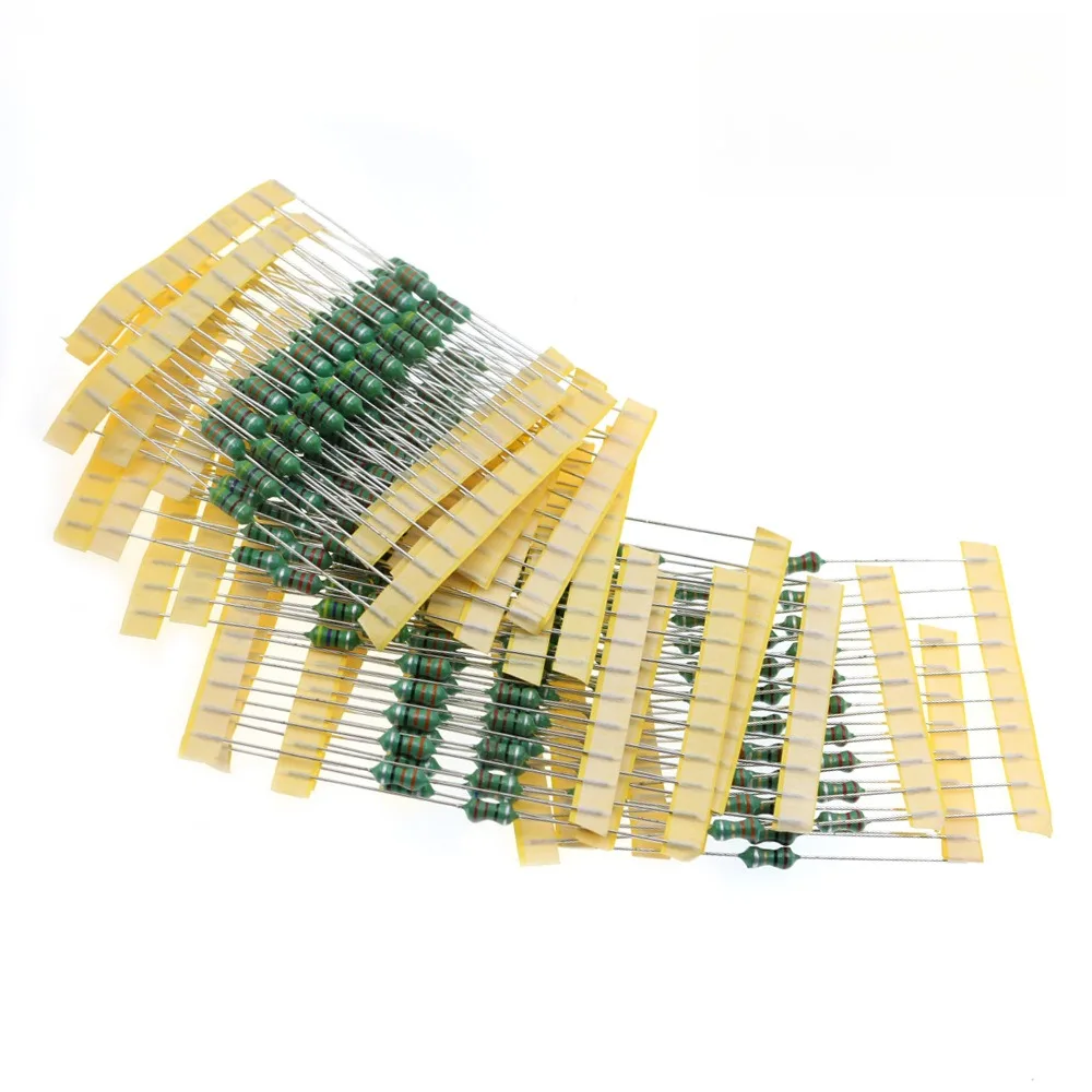 200 قطعة 1/2 واط 0410 لون الفرقة مغو مجموعة متنوعة 20 قيم 1uH إلى 4.7mH ، من خلال ثقب لمحول DC-DC
