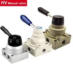 Manual Valve/Manual Switch/Manual Directional Valve/ Manual Control Air Valve HV-02 HV-03 HV-04 Three-Way Four-Way Valve