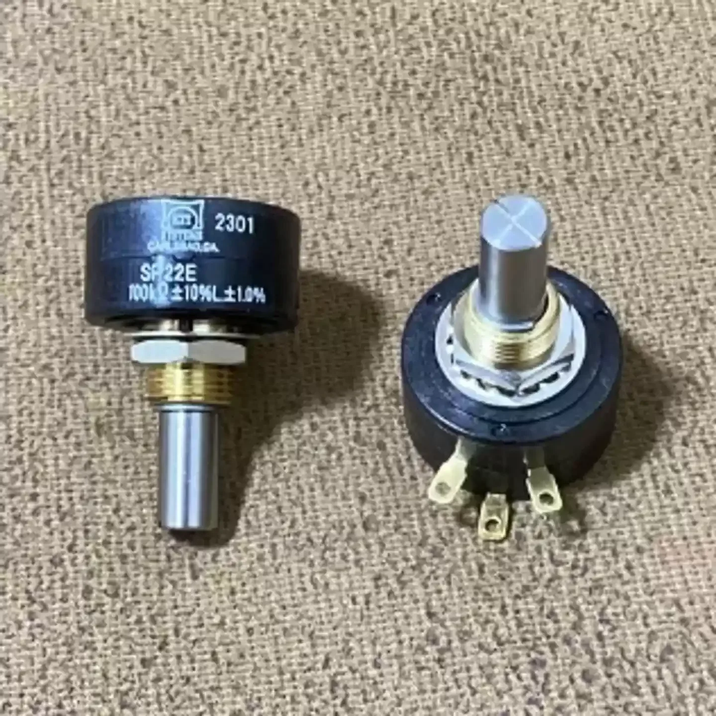 ETI SYSTEMS CARLSBAD.CA SP22E-5K Turns 1 Turn, Precision Single Turn Adjustable Potentiometer 5kOhm