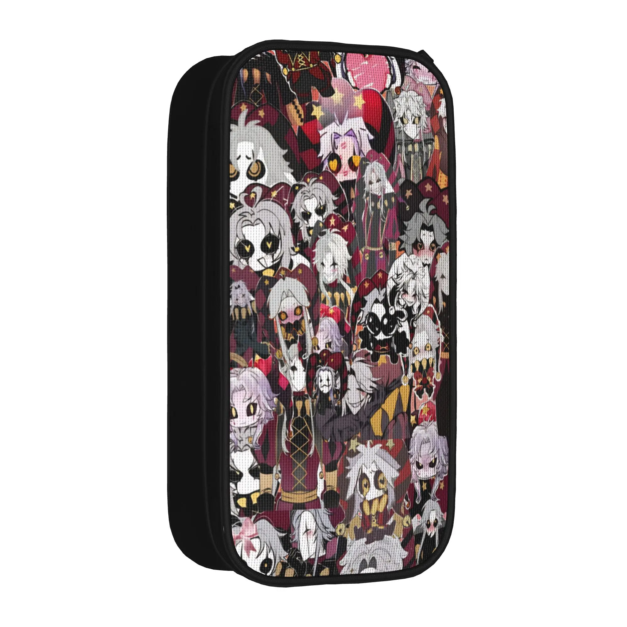 Pierrots The Freak Circus Pencil Case Double Layer Large Capacity  School Accessories  Pencil Case Stationery Gift