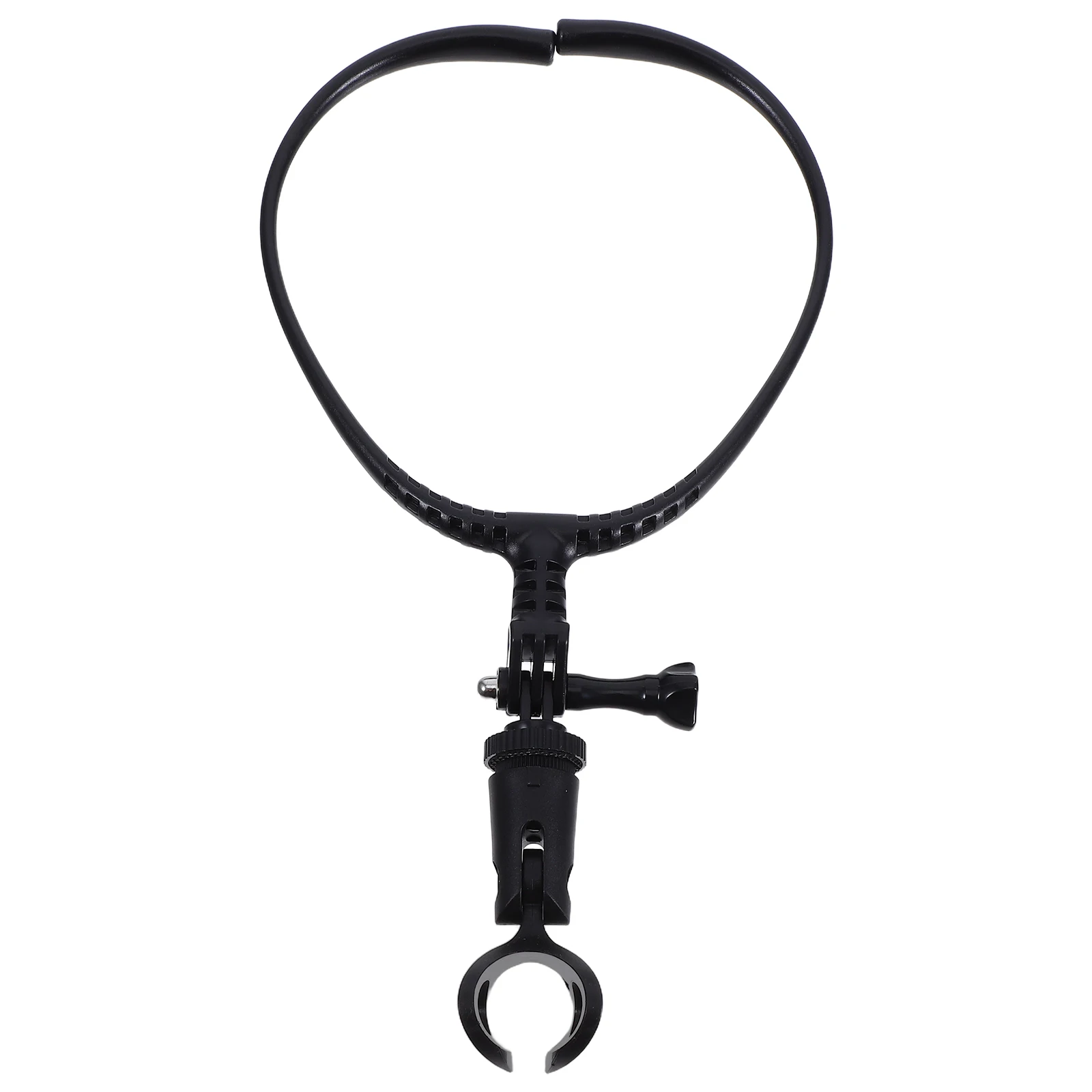 

Mic Halve Neck Microphone Stand Hanger Holder Detachable Hanging Type Black Adjustable