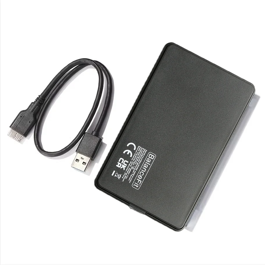 

Корпус внешнего жесткого диска USB 3.1 2,5-дюймовый SATA-USB3.1 UASP Прозрачный портативный чехол для жесткого диска 4T HDD без инструментов Прозрачный