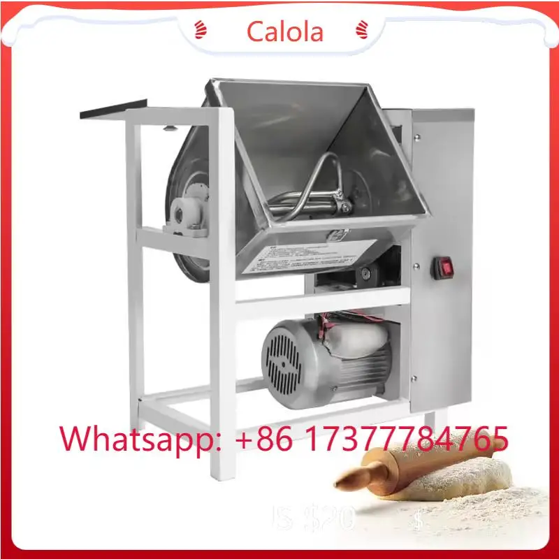 Heavy-Duty Stainless Steel Dough Mixer Commercial Bakery Machine Fast Kneading Quiet Easy To Clean
