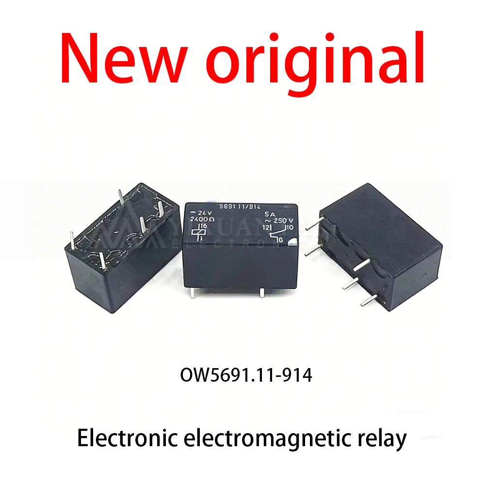 5Pcs/Lot New original  OW5691.11-914 Electronic electromagnetic relay