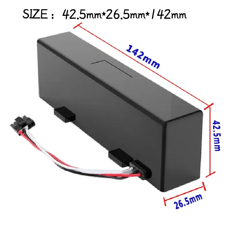 Imagem -03 - Original 3500mah14.8v para Viomi v3 V2pro Vrvclmb21b Mvvc01-jg Stytj02ym Robô Aspirador de pó Bateria