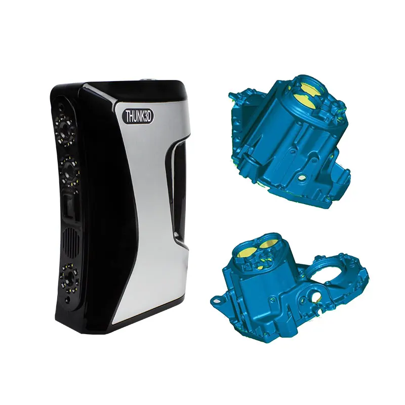 Escáner portátil del laser 3D del nivel industrial de alta resolución para la impresión 3D 0.04m m