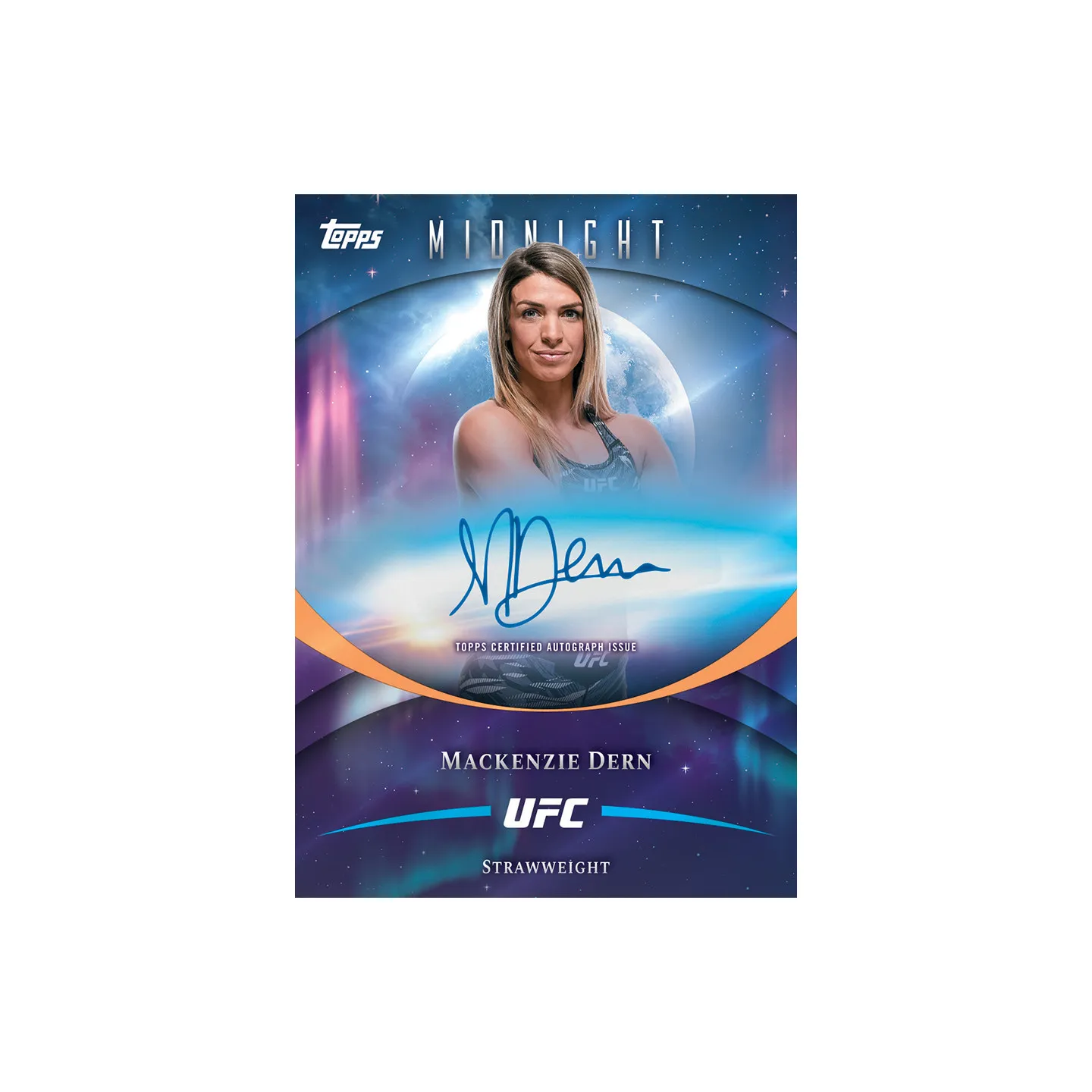 2026 Topps Midnight UFC Midnight Fight Designer Toys Collection Cards Signature Card Surprise Holiday Gift - view 3