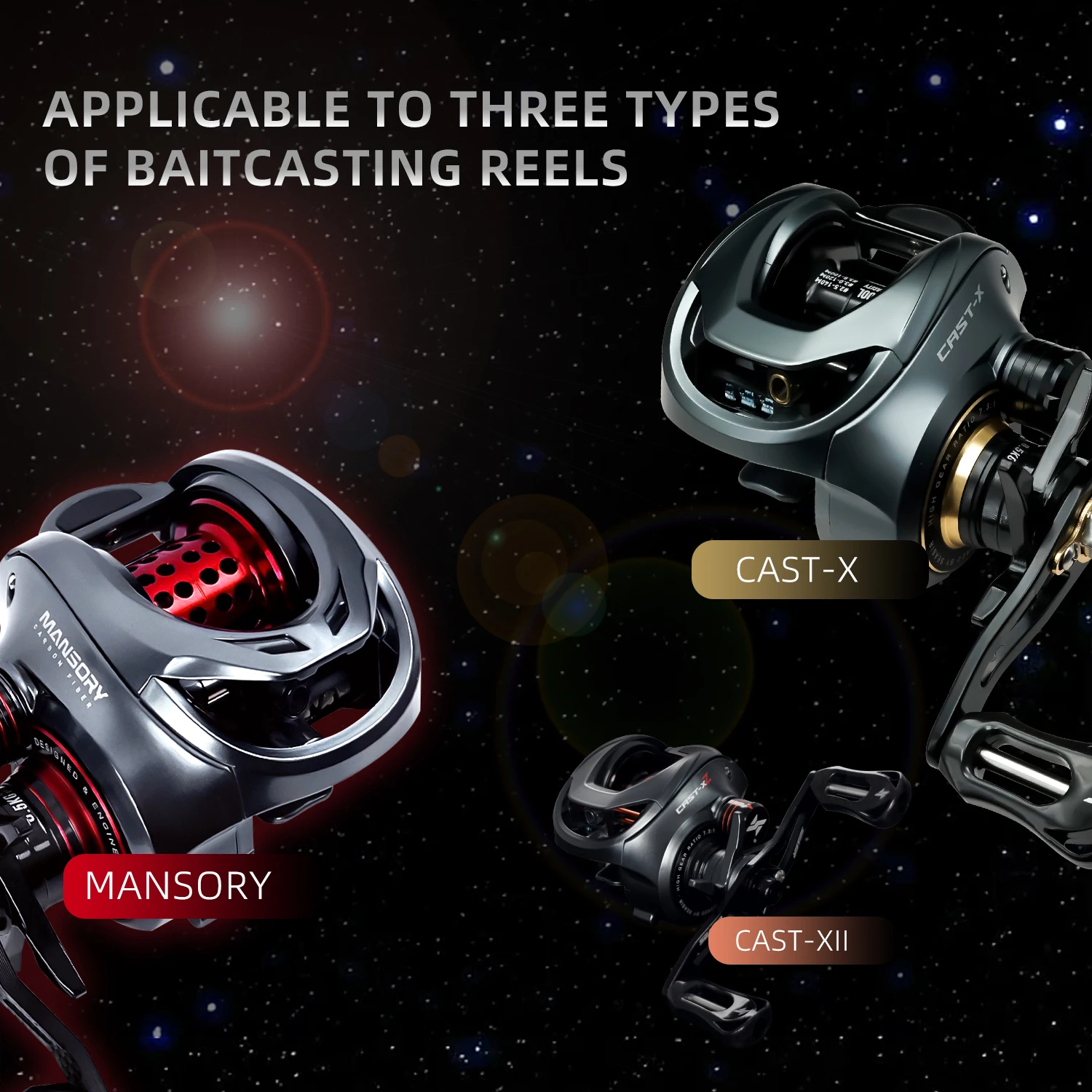 SEASIR baitcasting reel original parts only for cast x cast x2 mansory