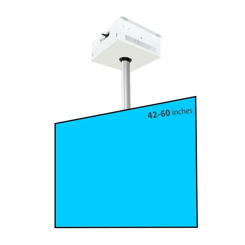 2026 Best Seller Remote Control 42-60 Inch TV Lift Curved Plasma Motorized TV Mount Monitor Lift Projector Mounts