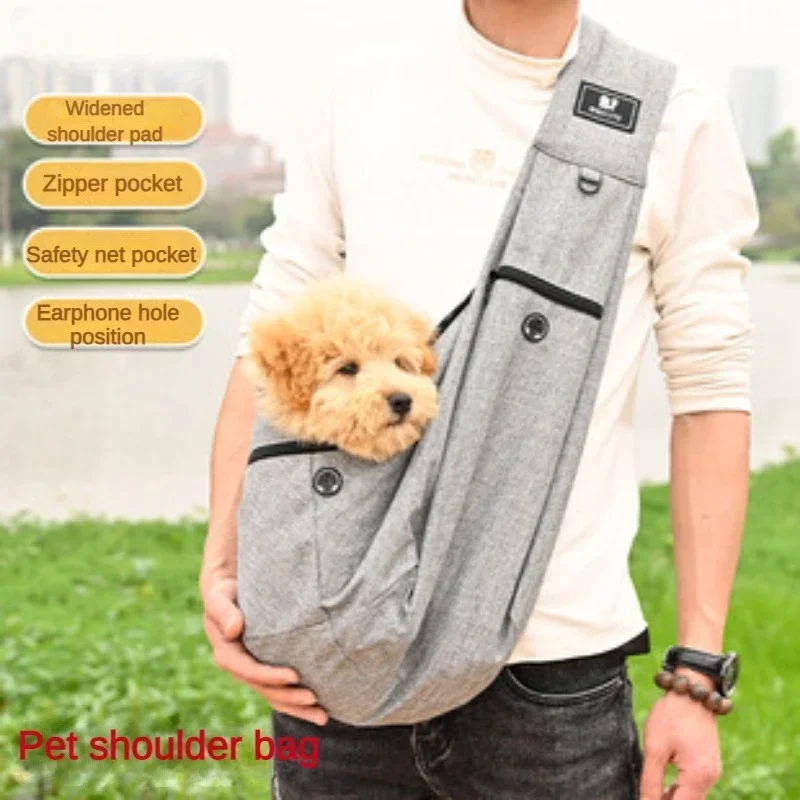 Dog Shoulder Bags Pet Carrier Bag Outdoor Travel Puppy Dogs Things Comfort Sling Handbag Tote Pouch Kitten Corgi Transport Pets