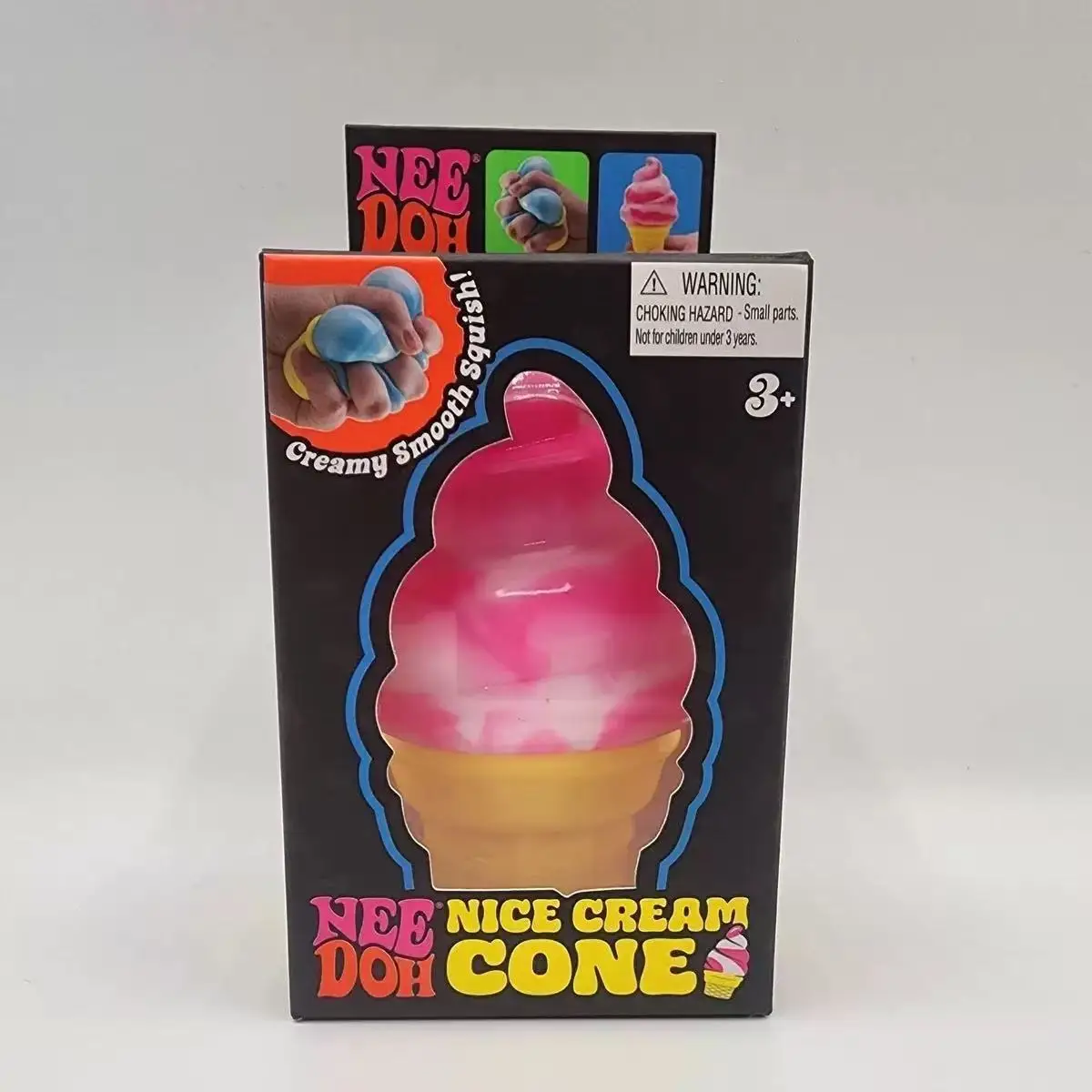 Needoh Kneading Fun Ice Cream Stress Relieving Toy for Children and Adults, Sensory Stress Relieving Tool, Cross border Trendy