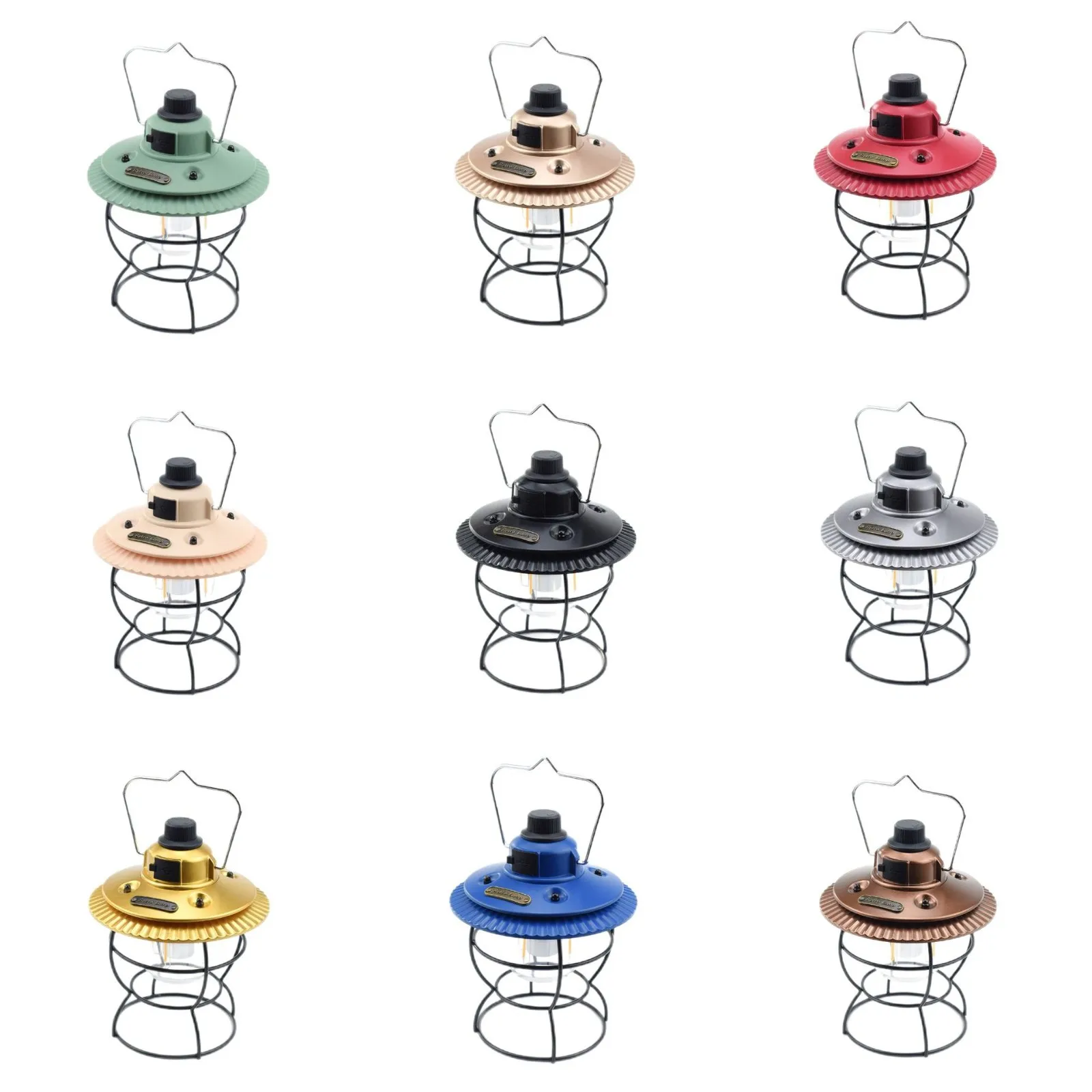 

Outdoor Vintage Camping Lamp, LED Camping Lamp, Atmosphere Lamp, Tent Lantern, Camping Charging Lamp, Campsite Lamp.