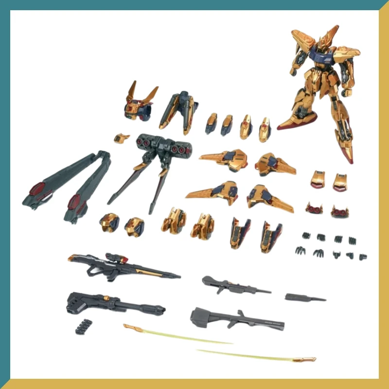 

SM Model Golden Warrior Alloy Skeleton Bracket Magnetron Lamp Water Paste Figures Assembled Model Toy Collection Gift