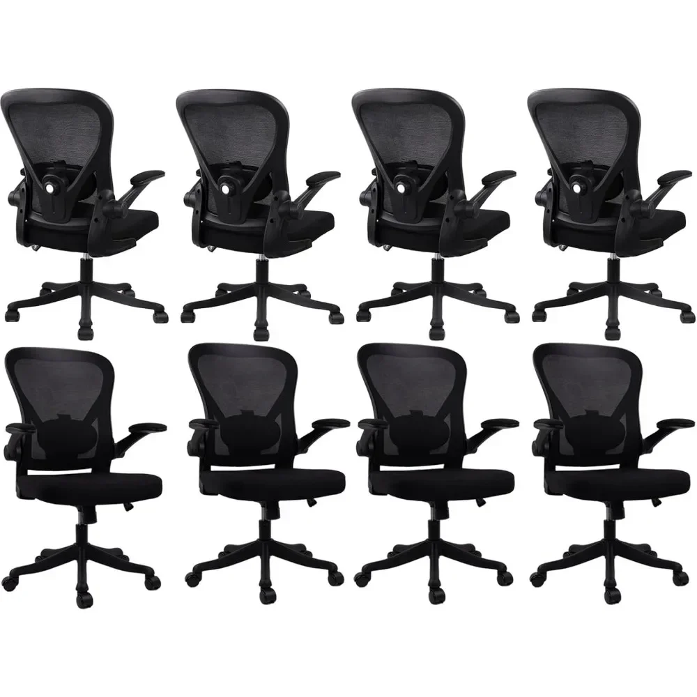 

Office Computer Desk Chair, Ergonomic Mesh Rolling Work Chairs, Executive Task Chairs with Adjustable Lumbar Support Fli