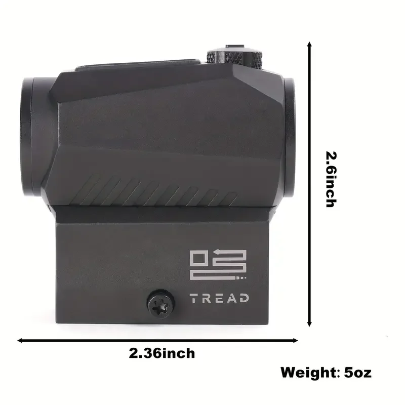 R5 1x20mm 2 MOA Red Dot Sight Waterproof Lightweight Reflex Scope with SOR52010 Activation for M400 Tread Airsoft Hunting view 4