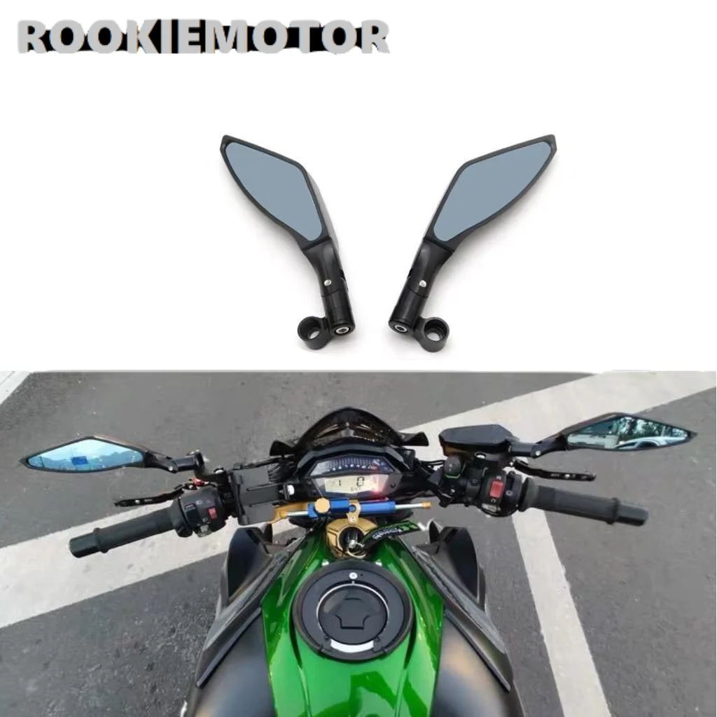 

For Kawasaki Z400 z650 Honda CB650f YAMAHA MT07 mt09 CNC Aluminum Motorcycle Anti-dazzle Rearview Side Mirrors Rear View Mirror