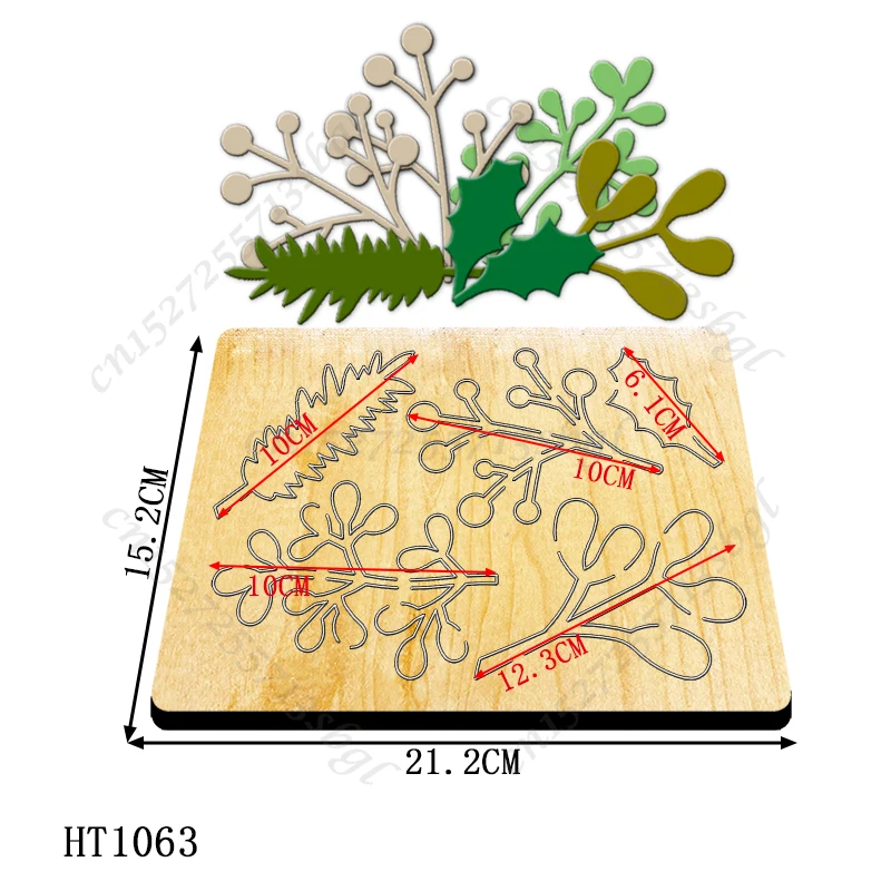 

Leaf Cutting dies - New Die 2022 Cutting And Wooden Mold,HT1063 Suitable For Common Die Cutting Machines On The Market.