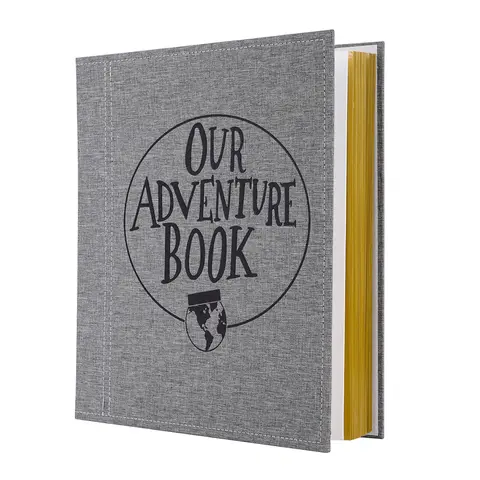 40 Page Scrapbook Photo Album 11.1×13 Inch Loose-Leaf Wedding Memory Book for Photo Storage Handmade Gifts Our Adventure Book