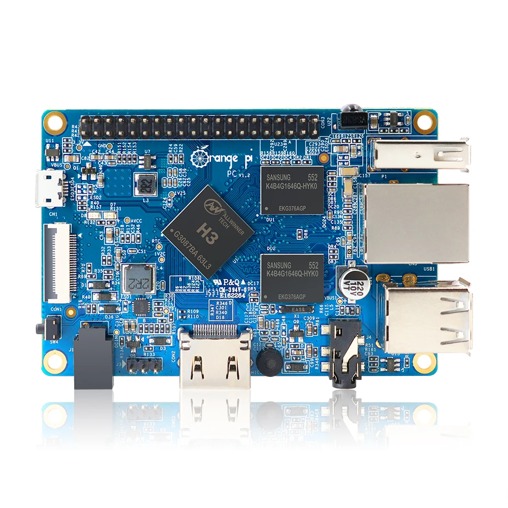 Orange Pi PC 1 GB Ram Allwinner H3 Mini-PC unterstützt Android Ubuntu Debian Image Development Board