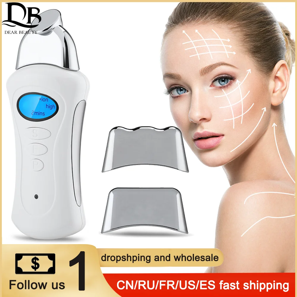 

Microcurrent Facial Lifting Machine Electric Mini Beauty Instrument Handheld Galvanic Spa Skin Tightening Body Slimming Massager