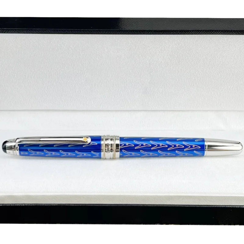 Le Petit Prince Dark Blue Roller ball Ballpoint Pen Luxury M Stationery With Serial Number