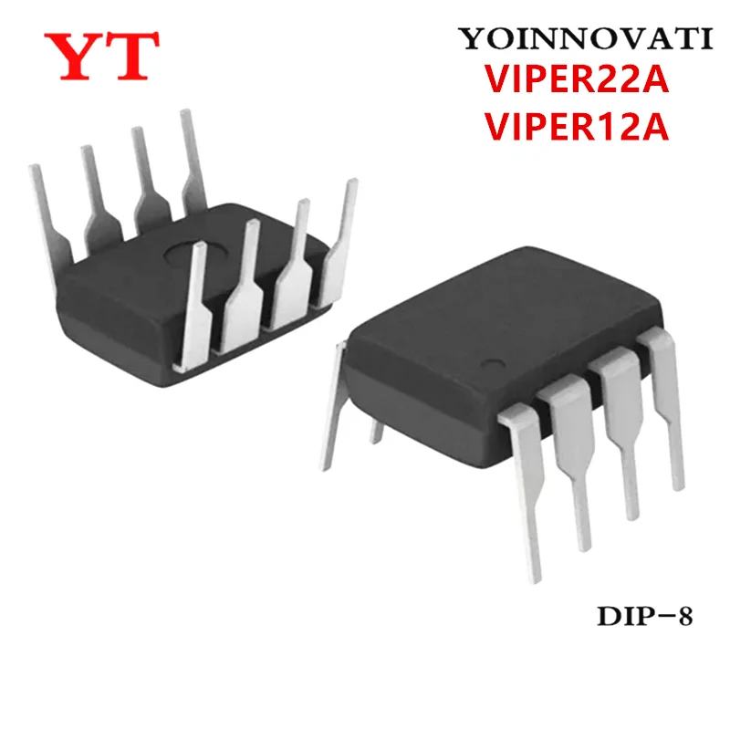 5PCS 50PCS  VIPER22A VIPER12A VIPER 12A 22A VIPER22 DIP-8 Best quality