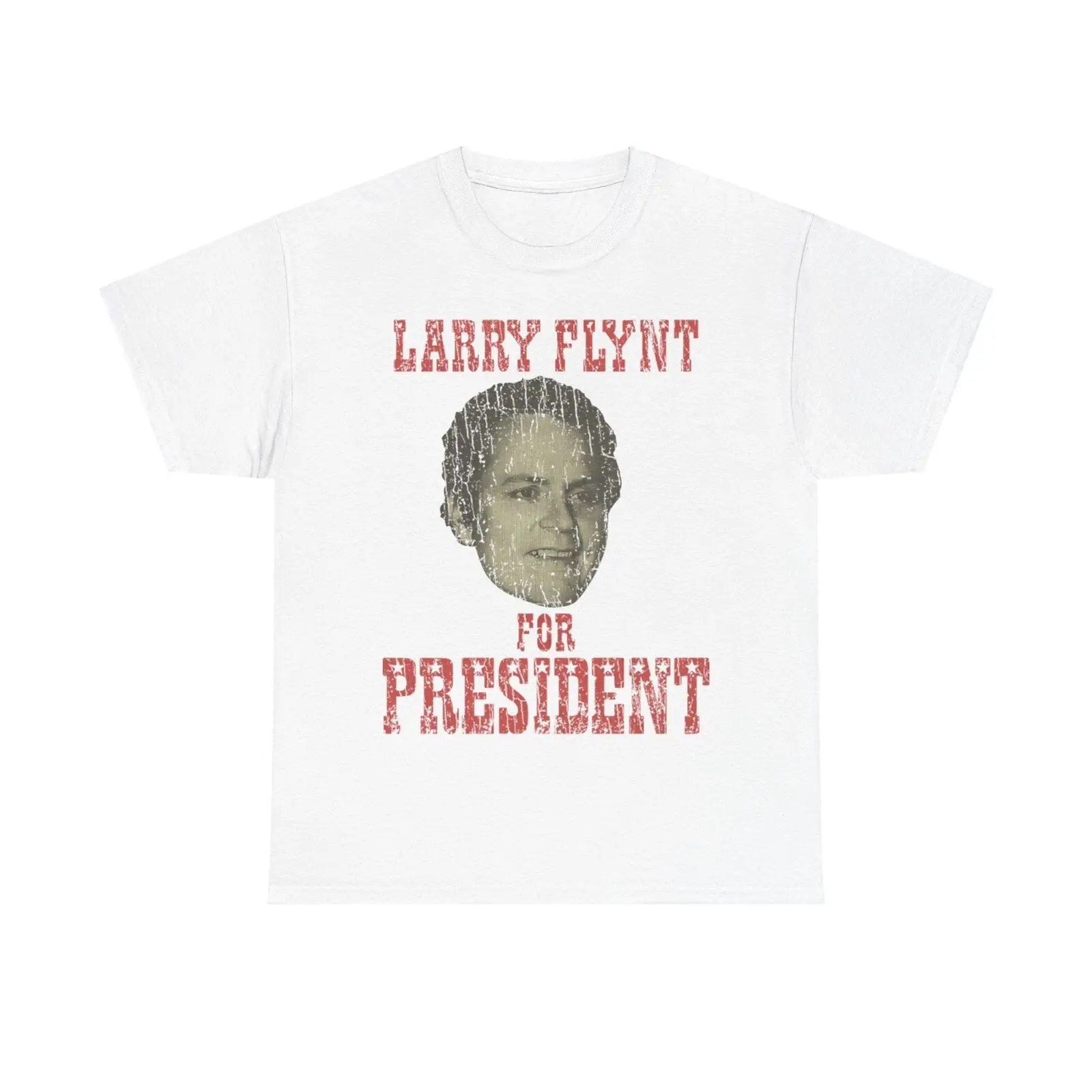 Larry Flynt for President 1984 Political Nostalgic T-shirt