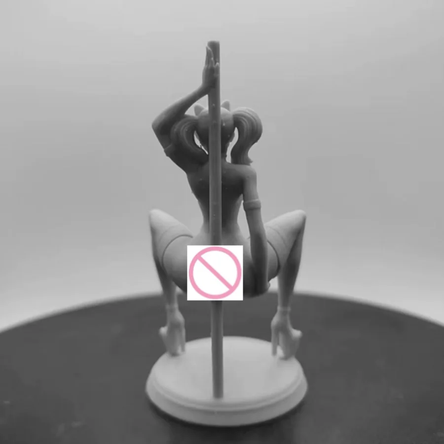 Pole Dance Little Sister NSFW 1/24 Scale Resin Figure Assembled Model Kit Miniature Statue Unassembled Unpainted Free Shipping