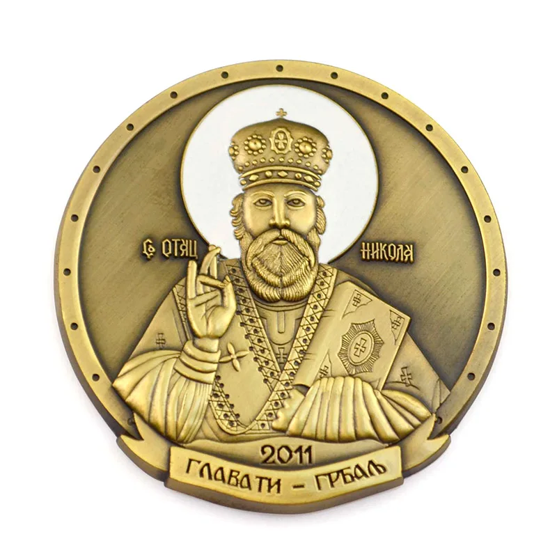 Custom Coins, Made Your Own, Antique Gold Coin, Metal Bronze, Factory Sell Souvenir, for Sale