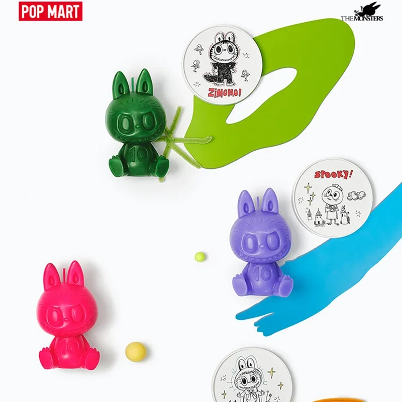 

POPMART THE MONSTERS 10Th Anniversary Series Scented Candles Blind Box Guess Bag Mystery Box Toys Doll Cute Anime Figure