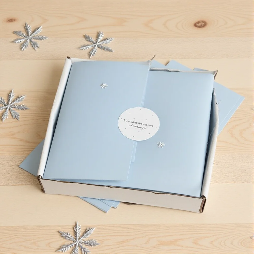 5Pcs Blue Matte Pac…