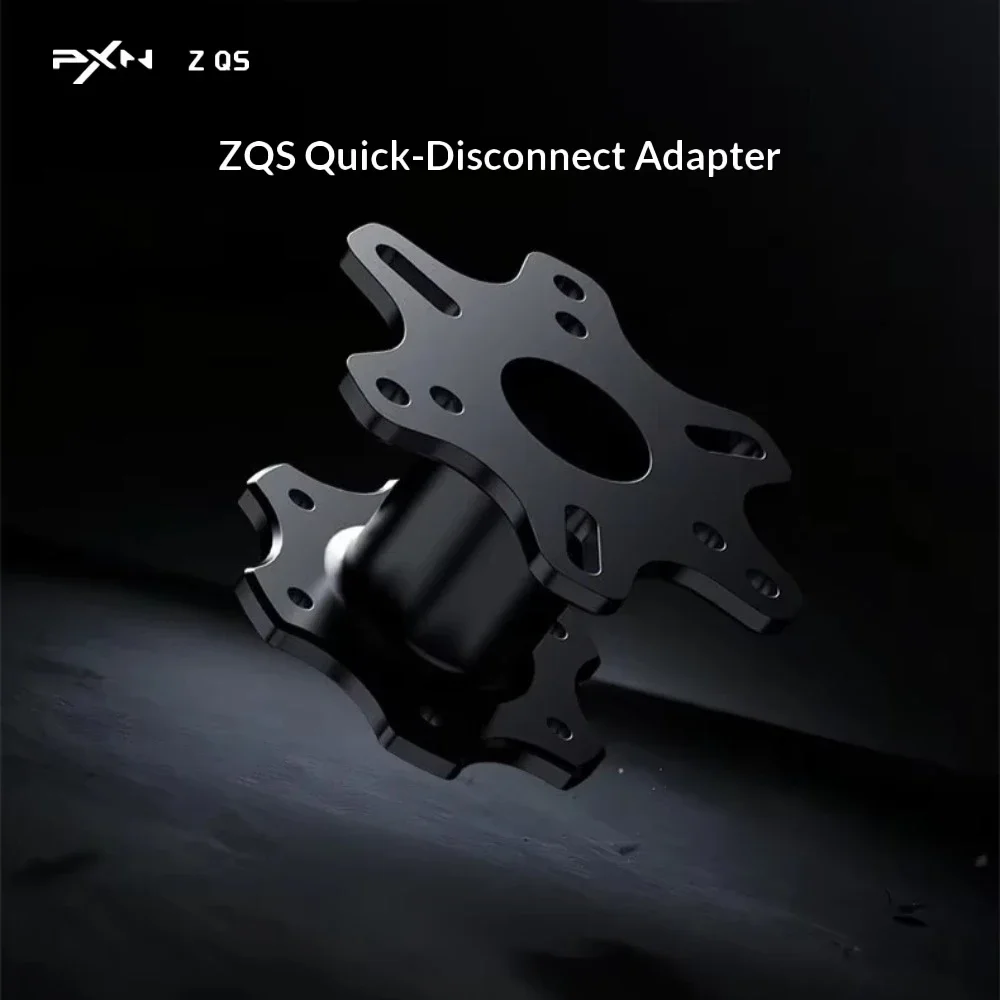 PXN Z QS Quick Release Adapter for GT ONE Wheel Sim Racing Simulator 50mm 70mm Direct Drive Base Lightweight Easy Installation
