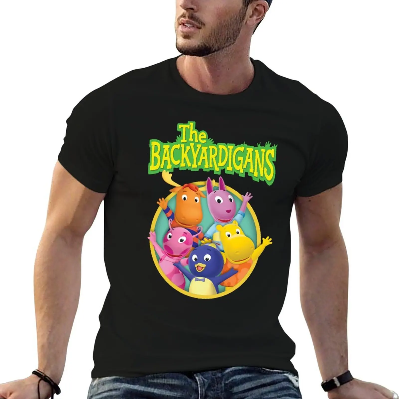 The Backyardigans T-Shirt topping gifts for boyfriend plus size men clothing