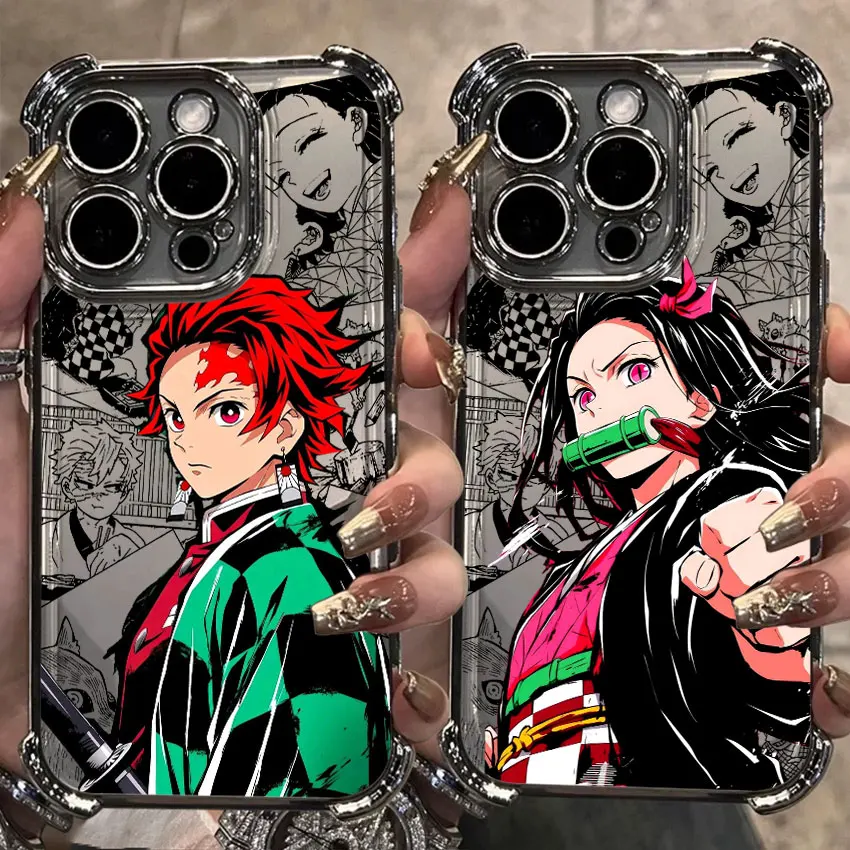 

Anime Demon Slayer Tanjiro Nezuko For Samsung Galaxy A56 Case A55 A54 A52 A53 5G A36 A34 A35 A33 A73 A26 A25 A16 A06 Phone Cover