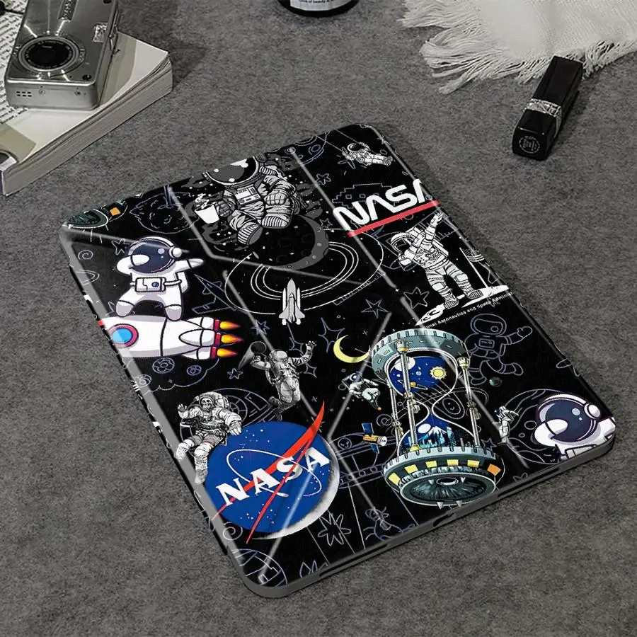Tablet Case For iPad Pro 2025 Mini 6 7 Pro 11th 10th 9th 8th 7th 12.9inch Air 4 5 M3 M2 1 2 M4 11inch Holder Cover Space