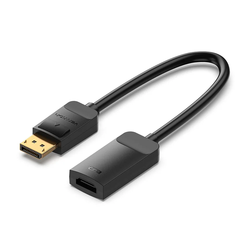 Vention Adapter DisplayPort na HDMI 4K męski DP na HDMI żeński konwerter audio wideo do laptopa PC Projektor DisplayPort na HDMI — zdjęcie 2