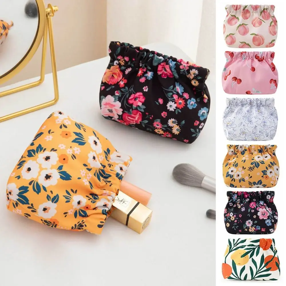 Gift Cloth Shrapnel Bag Automatic Closing Portable Coin Purses Mini Storage Bags