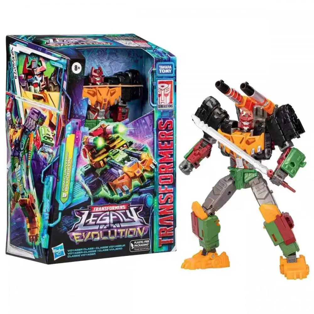 TAKARA TOMY Transformers juguetes Legacy Evolution Voyager clase cómic universo Bludgeon juguete figura de acción regalo F7211