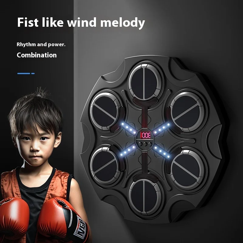 Home Intelligent Boxing Target With Counting Function Training Reaction Ability Speed Rhythm Sense Sports And Fitness Toys